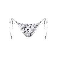 Costume de baie Tory Burch Slip Bikini In Print Black And White Femei