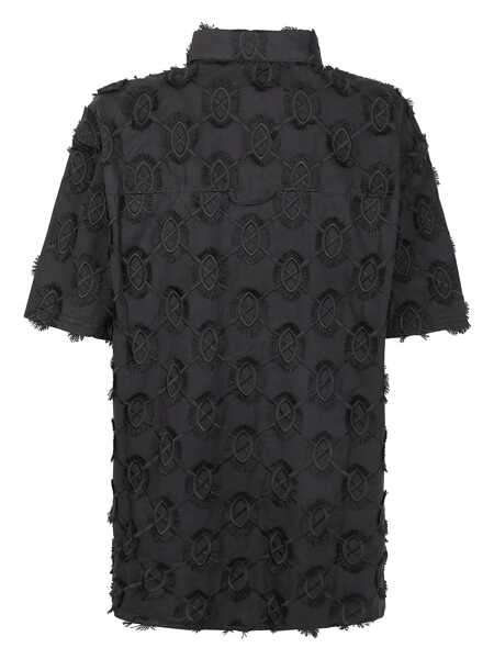 Camasi DAILY PAPER Daily Paper Trophy Shield Ss Shirt Clothing Black Femei (BM 17335389) 2
