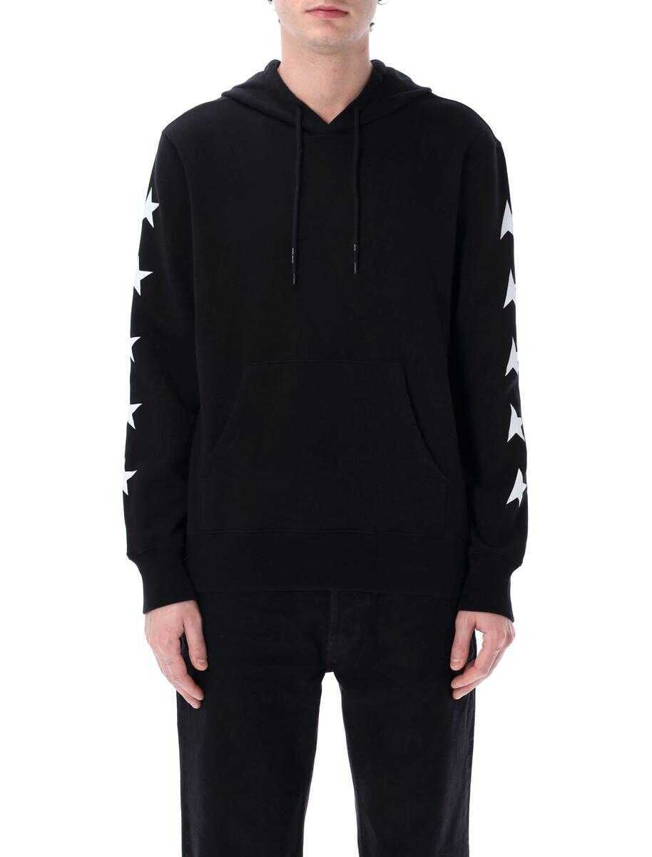 Bluze de trening Golden Goose Golden Goose Multi Star Hoodie Black Barbati (BM 17335842) 1