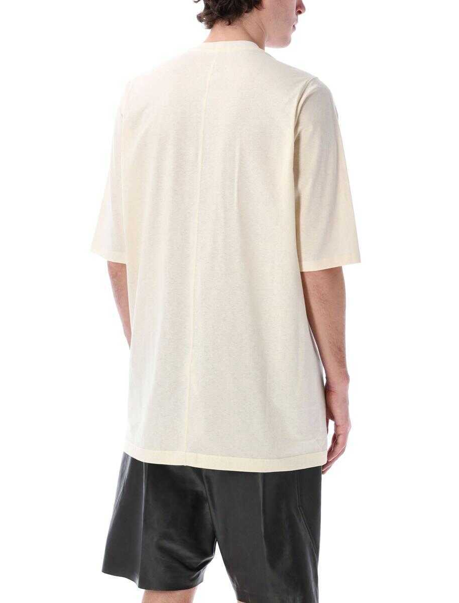 Topuri Rick Owens Rick Owens Jumbo Ss T NATRUAL BLACK Barbati (BM 17335956) 2
