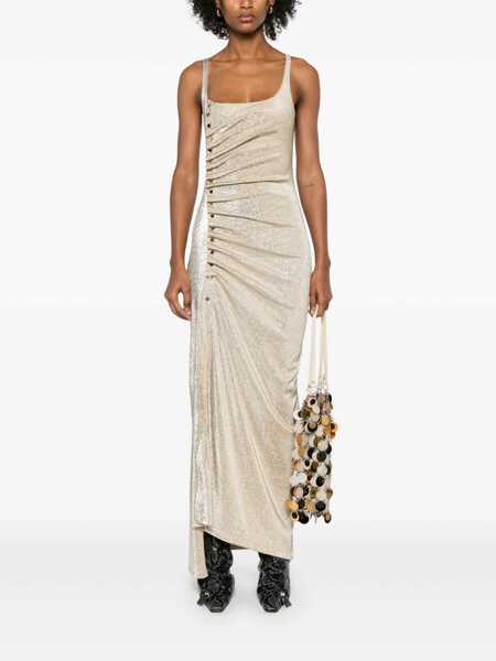 Rochii RABANNE Rabanne Long Dress Gold Femei (BM 17336004) 2