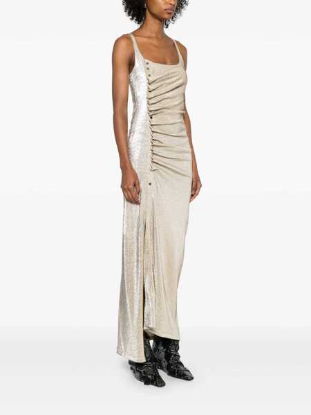 Rochii RABANNE Rabanne Long Dress Gold Femei (BM 17336004) 3
