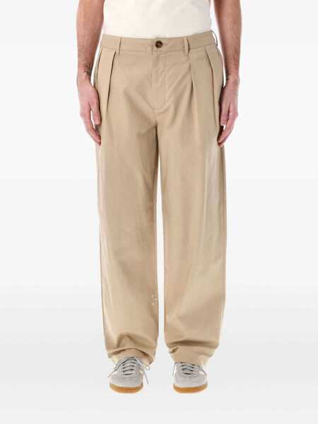 Pantaloni POP TRADING COMPANY Pop Trading Company Pop Hewitt Suit Pants Beige Barbati (BM 17336016) 1