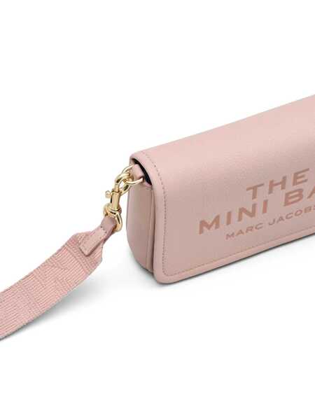Genti de umar Marc Jacobs Marc Jacobs The Leather Mini Bag Crossbody Bag PINK Femei (BM 17336235) 5