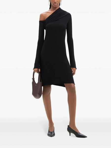 Rochii COURRGES Courrges Twist Crepe Mini Dress Black Femei (BM 17336370) 2