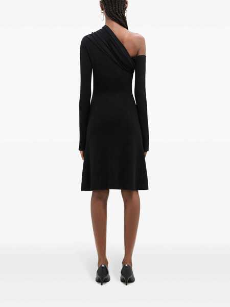 Rochii COURRGES Courrges Twist Crepe Mini Dress Black Femei (BM 17336370) 4