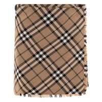 Fuste Burberry Check Wool Blend Mini Kilt Femei