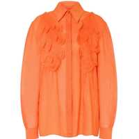 Camasi Alberta Ferretti Organzed Muslin Shirt Clothing Femei