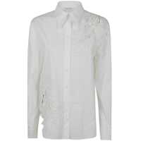Camasi Alberta Ferretti Poplin Stretch Shirt Clothing Femei