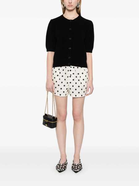 Pantaloni casual Moschino Moschino Shorts WHITE Femei (BM 17338089) 2