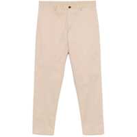 Pantaloni Daniele Alessandrini Classic Trousers In Beige Cotton Barbati