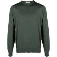 Camasi John Smedley Hatfield Long Sleeves Crewneck Pullover Clothing Barbati