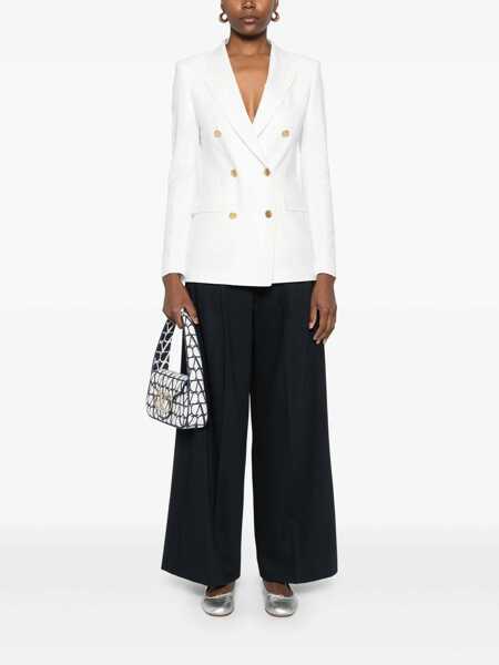 Sacouri Tagliatore Tagliatore Double-Breasted Jacket WHITE Femei (BM 17340660) 2