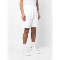 Pantaloni Stone Island pentru Barbati - Pantaloni Stone Island Stone Island White Cargo Bermuda Shorts With Pockets And Drawstring Waistband WHITE Barbati (BM 17340999) - B-mall.ro