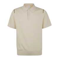 Tricouri Polo Paul Smith Paul Smith Cotton Short Sleeves Polo In Ivory