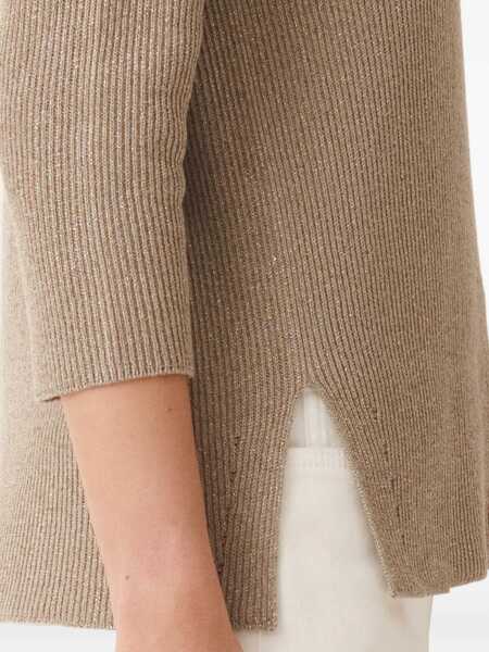 Pulovere Fabiana Filippi Fabiana Filippi Sweaters GREY Femei (BM 17341398) 5