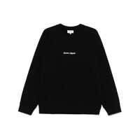 Pulovere Maison Kitsuné Embroidery Oversize Reglan Sweatshirt Clothing Barbati