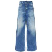 Pantaloni casual DSQUARED2 Traveller Low Rise Wide Denim Jeans Femei