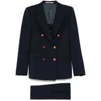 Rochii Tagliatore Wool Blend Double-Breasted Suit Femei