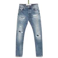 Blugi John Richmond Imperial Blue Denim Jeans Barbati
