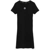 Tricouri Marine Serre Logo Cotton T-Shirt Dress Femei