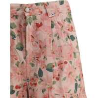 Imbracaminte Dama pagina 236 - Blugi R13 Cargo Jeans PINK LAYERED FLORAL Femei (BM 17343739) - B-mall.ro