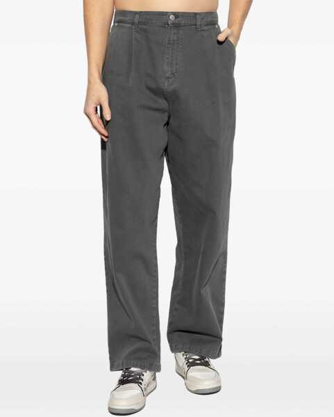 Blugi drepti Moschino Jeans In Denim GREY Barbati (BM 17343937) 3