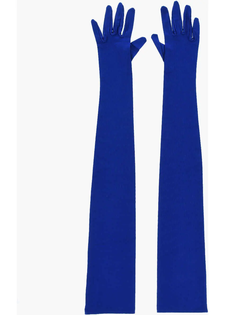 Manusi Alexandre Vauthier Solid Color Opera Gloves Blue Femei (BM 17344084) 1