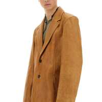 Sacouri OUR LEGACY pentru Barbati - Sacouri OUR LEGACY Leather Opening Blazer BROWN Barbati (BM 17344192) - B-mall.ro