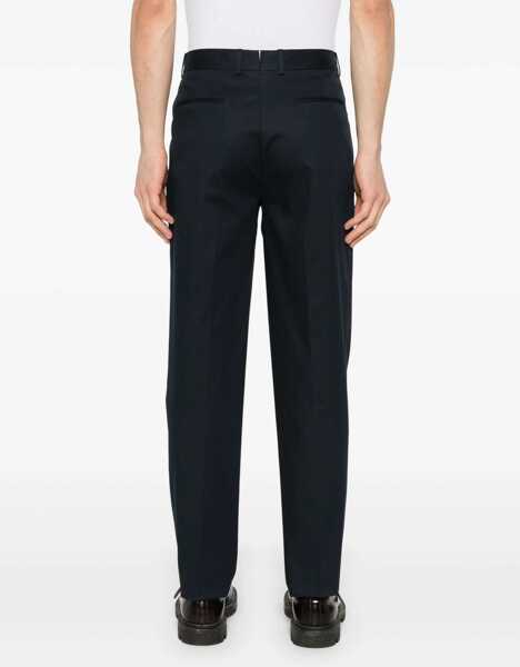 Pantaloni casual ZEGNA Straight Leg Pants BLUE Barbati (BM 17344195) 4