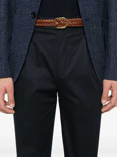 Pantaloni casual ZEGNA Straight Leg Pants BLUE Barbati (BM 17344195) 5