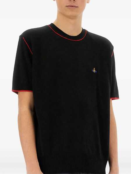 Tricouri Vivienne Westwood T-Shirt Alex BLACK Barbati (BM 17344210) 3