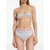 Imbracaminte MISSONI BEACHWEAR Dama - Costume de baie intregi MISSONI BEACHWEAR Nylon Stretch Zig Zag Lam Bikini MULTICOLOUR Femei (BM 17344231) - B-mall.ro