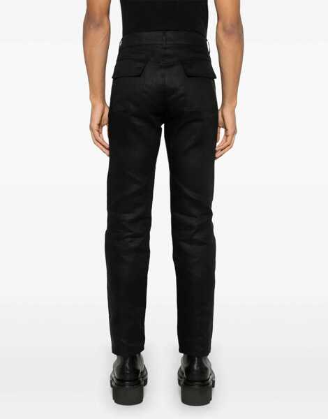 Pantaloni casual Rick Owens Pants I-Headon Utility BLACK Barbati (BM 17344246) 4