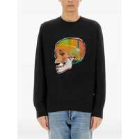 Bluze de trening "Skull Sketch" Print Sweatshirt Barbati