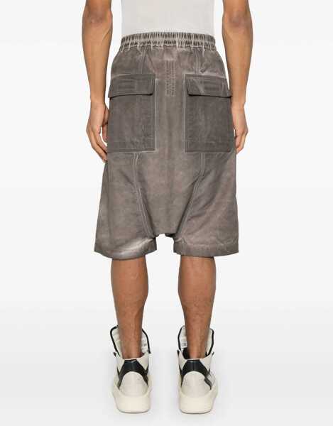 Pantaloni scurti Rick Owens Zippered Boxer Shorts DOVE Barbati (BM 17344333) 4