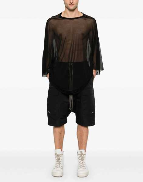 Tricouri Rick Owens Tommy T T-Shirt BLACK Barbati (BM 17344336) 2