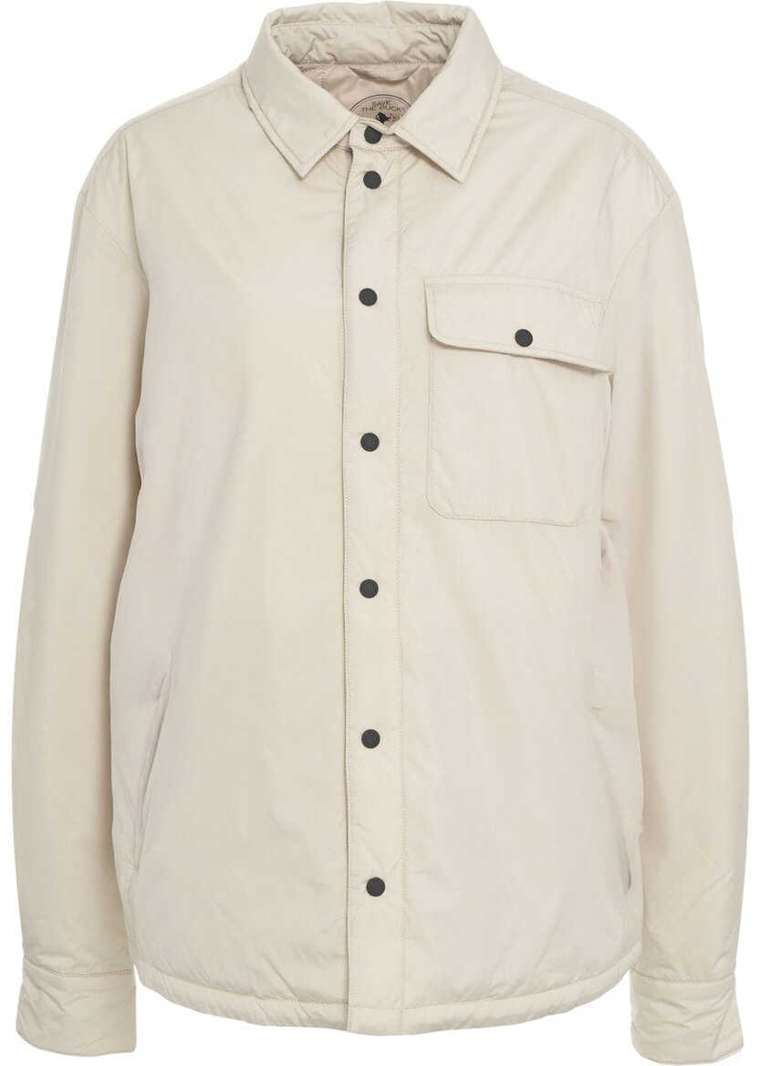 Jachete Save the Duck Padded overshirt Stellan Beige Barbati (BM 17344657) 1