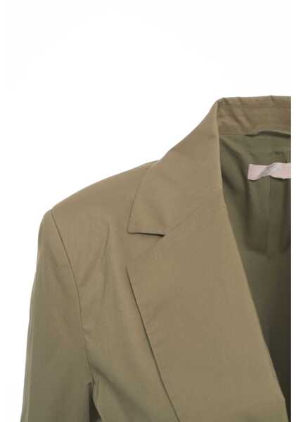 Sacouri Liu Jo Blazer with waist belt Green Femei (BM 17344666) 5