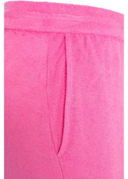 Pantaloni de trening Majestic Filatures Wide leg joggers in terry cloth Pink Femei (BM 17344726) 4