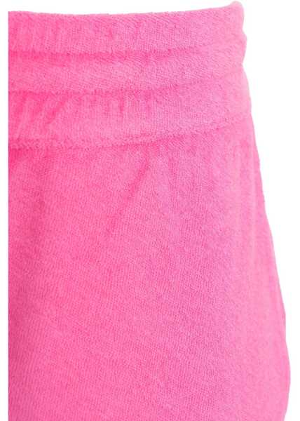 Pantaloni de trening Majestic Filatures Wide leg joggers in terry cloth Pink Femei (BM 17344726) 5