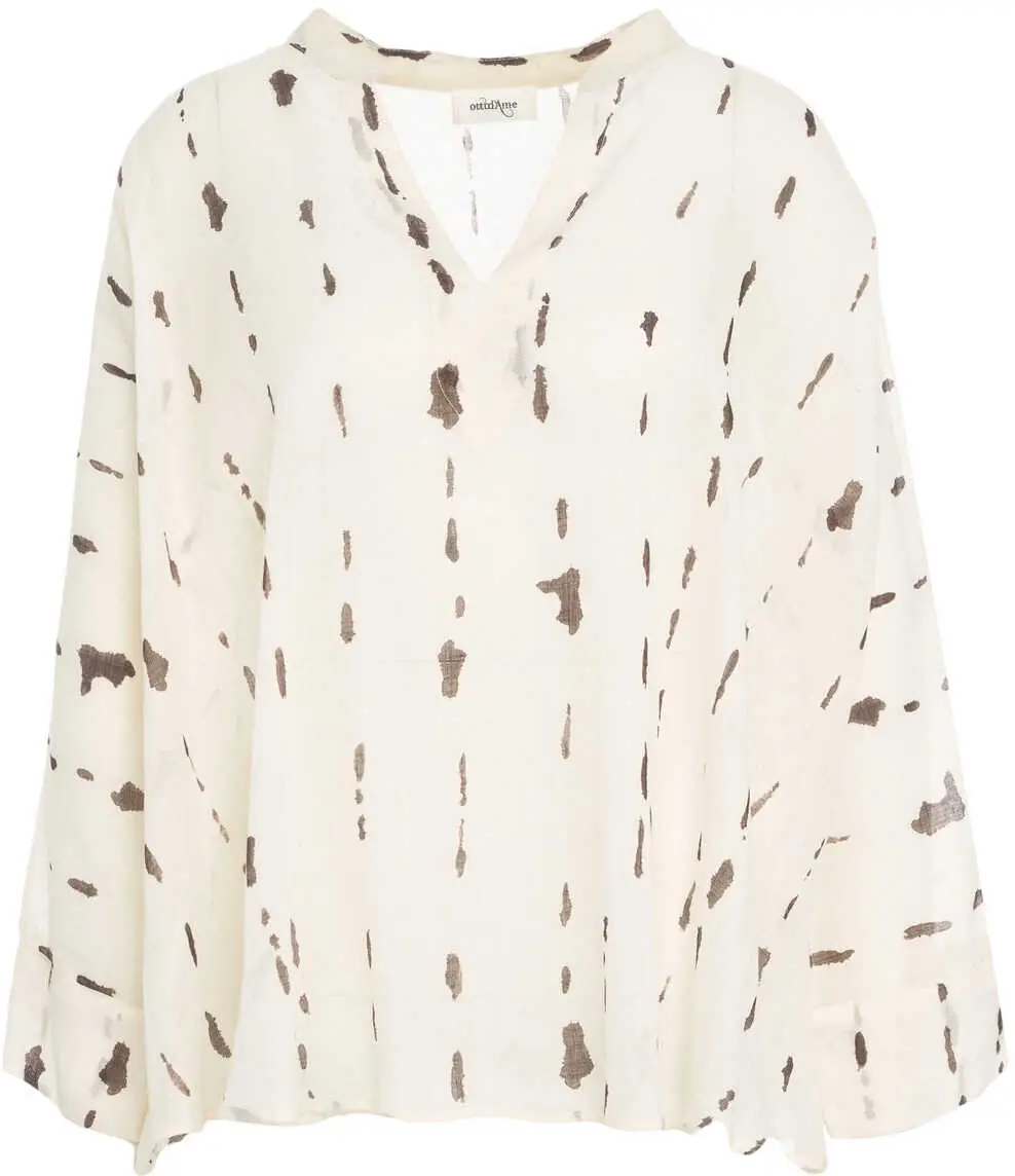 Bluze Otto d ame Blouse with print White Femei (BM 17344759) 2