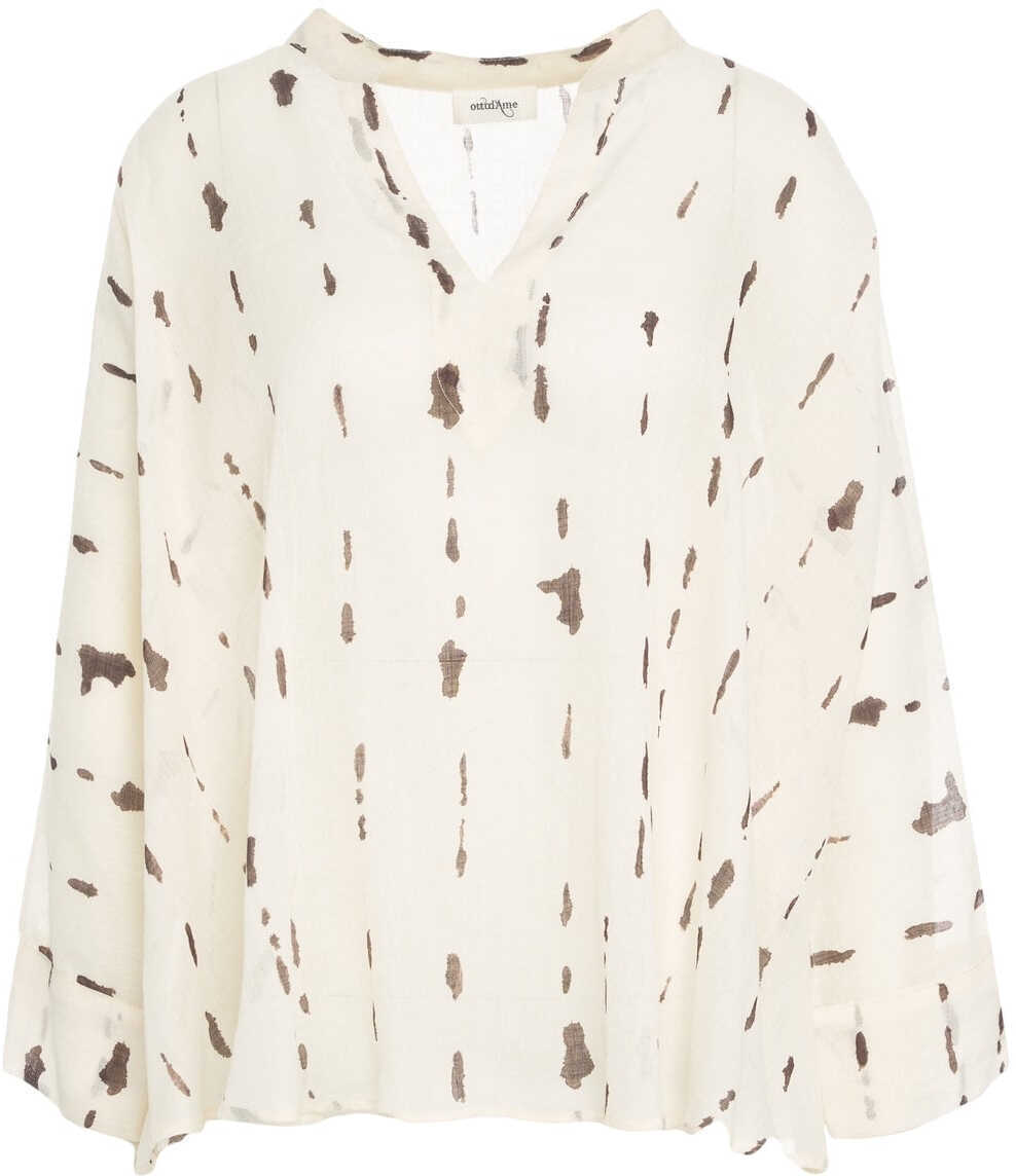 Bluze Otto d ame Blouse with print White Femei (BM 17344759) 1