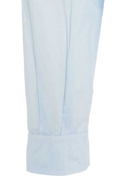 Camasi casual C.P. Company Shirt with logo lettering Blue Barbati (BM 17344777) 4