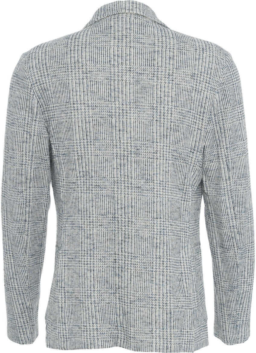 Sacouri BOB Glencheck blazer Jake Blue Barbati (BM 17344813) 3
