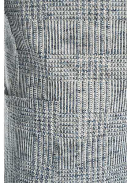 Sacouri BOB Glencheck blazer Jake Blue Barbati (BM 17344813) 4