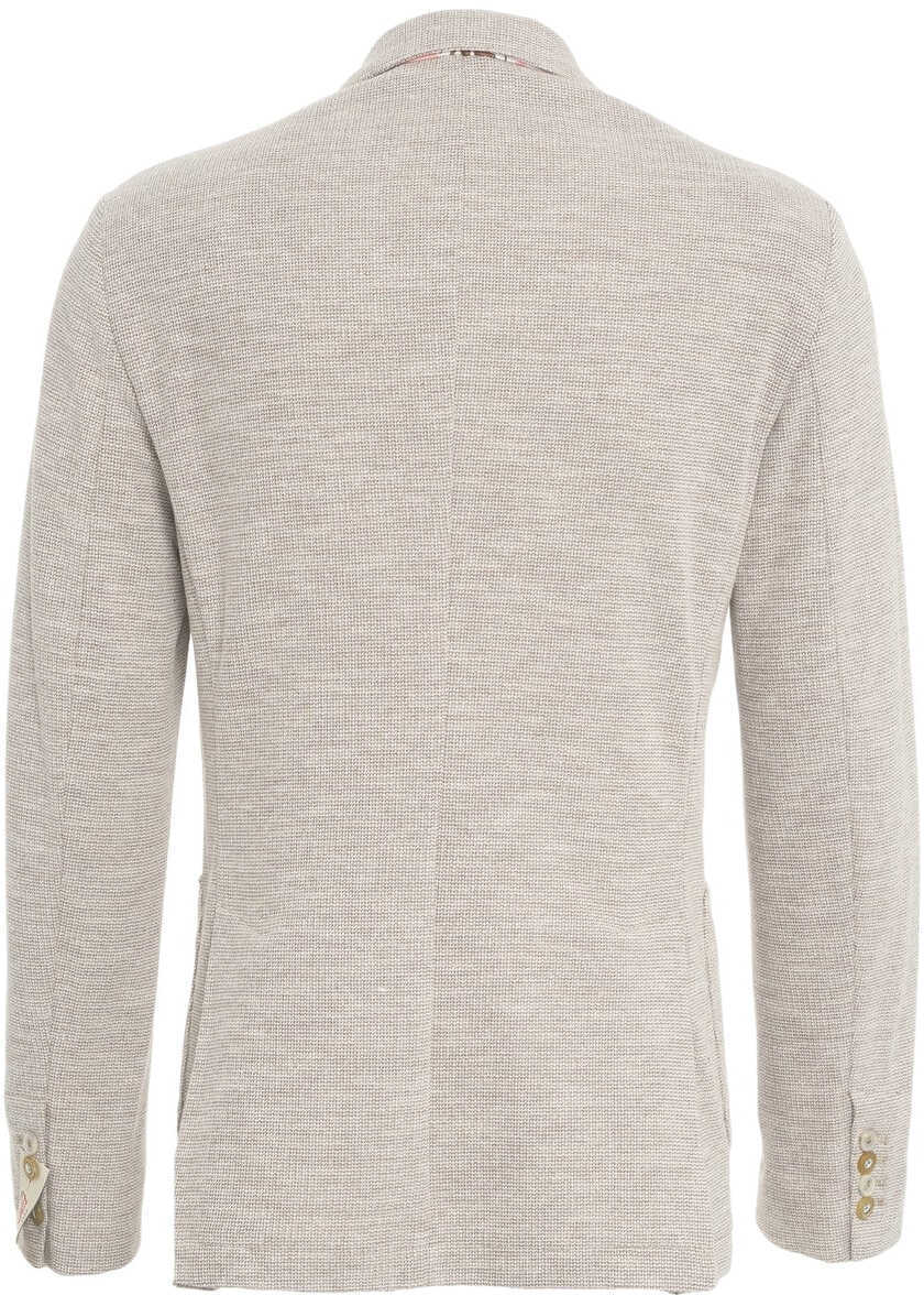 Sacouri BOB Knitted jersey blazer Light Beige Barbati (BM 17344816) 3