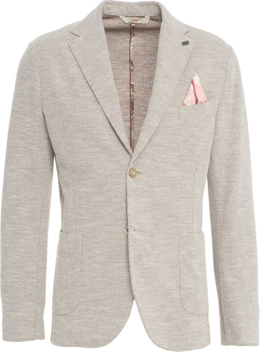 Sacouri BOB Knitted jersey blazer Light Beige Barbati (BM 17344816) 1