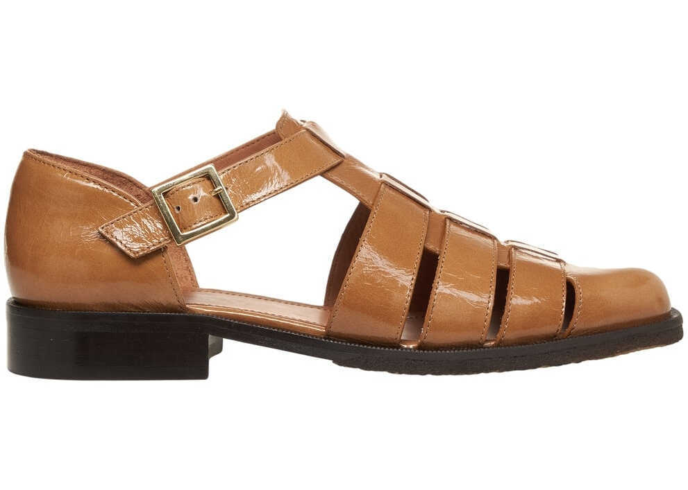 Sandale cu toc Billi Bi Leather sandals Brown Femei (BM 17344873) 2
