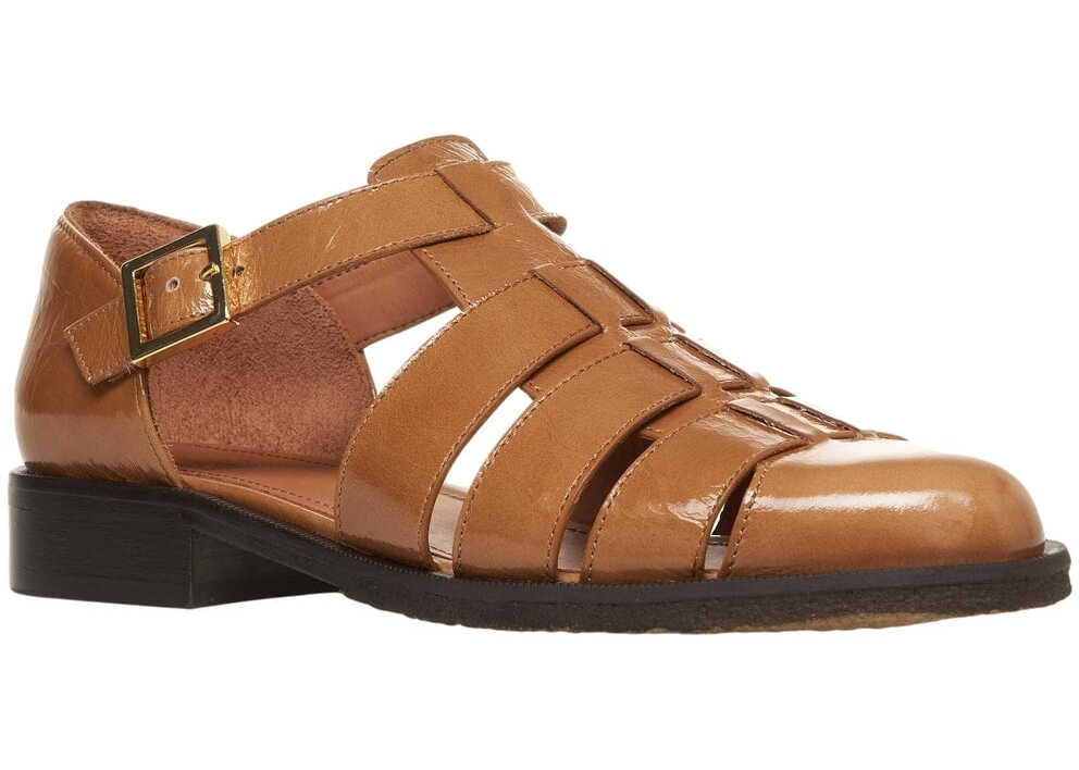Sandale cu toc Billi Bi Leather sandals Brown Femei (BM 17344873) 3